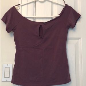 ⭐️Express Off The Shoulder KeyHole Top